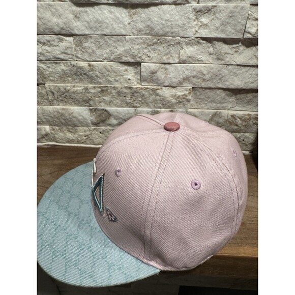 TISA Vizion Club Member Hat Pink Teal Fitted 7 1/2 HeadGear Classics Brand - Picture 6 of 6